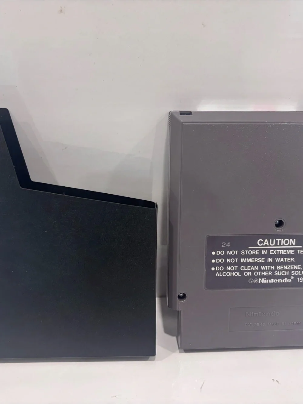 Nintendo Gray NES Cartridge — Blades of Steel Label